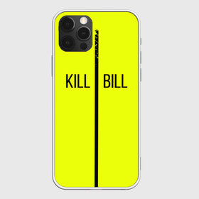 Чехол для iPhone 12 Pro Max с принтом Убить Билла , Силикон |  | Тематика изображения на принте: kill bill | желтый | квентин тарантино | кино | фильм