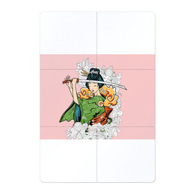 Магнитный плакат 2Х3 с принтом Geisha 22 , Полимерный материал с магнитным слоем | 6 деталей размером 9*9 см | Тематика изображения на принте: 