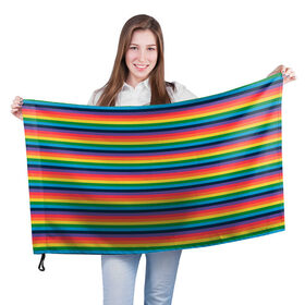 Флаг 3D с принтом Радужный флаг , 100% полиэстер | плотность ткани — 95 г/м2, размер — 67 х 109 см. Принт наносится с одной стороны | pride | rainbow | tiktok | мем | оля тыква | подсяду | прайд | привет | привет я подсяду | радуга | радужный флаг | тик ток | тикток | феминизм | феминитивы | я подсяду