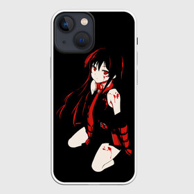 Чехол для iPhone 13 mini с принтом Убийца Акаме на черном фоне ,  |  | akame | akame ga kill | anime | ga | japan | kill | акаме | акамэ | анимация | аниме | мультсериал | мультфильм | сериал | япония