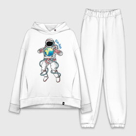 Женский костюм хлопок Oversize с принтом Elon Musk ,  |  | astronaut | celebrity | cosmonaut | cosmos | genius | gloves | planet | space | spacesuit | гений | знаменитость | космонавт | космос | перчатки | планета | скафандр