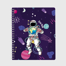 Тетрадь с принтом Elon Musk , 100% бумага | 48 листов, плотность листов — 60 г/м2, плотность картонной обложки — 250 г/м2. Листы скреплены сбоку удобной пружинной спиралью. Уголки страниц и обложки скругленные. Цвет линий — светло-серый
 | astronaut | celebrity | cosmonaut | cosmos | genius | gloves | planet | space | spacesuit | гений | знаменитость | космонавт | космос | перчатки | планета | скафандр