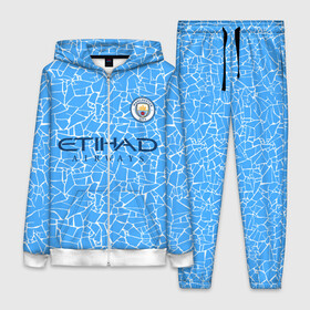 Женский костюм 3D с принтом Manchester City 20 21 Home Kit ,  |  | champions | citi | city | fifa | football | manchester | soccer | uefa | world cup | англия | клуб | лига чемпионов | манчестер | сити | фифа | фк | форма | формы | футбол