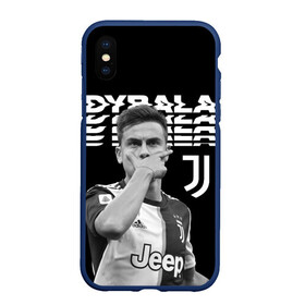 Чехол для iPhone XS Max матовый с принтом Paulo Dybala , Силикон | Область печати: задняя сторона чехла, без боковых панелей | дибала | знаменитости | пауло дибала | футболист | ювентус