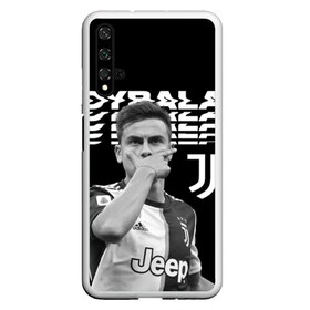 Чехол для Honor 20 с принтом Paulo Dybala , Силикон | Область печати: задняя сторона чехла, без боковых панелей | дибала | знаменитости | пауло дибала | футболист | ювентус