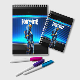 Блокнот с принтом FORTNITE , 100% бумага | 48 листов, плотность листов — 60 г/м2, плотность картонной обложки — 250 г/м2. Листы скреплены удобной пружинной спиралью. Цвет линий — светло-серый
 | 2019 | battle royale | chapter 2 | epic games | fortnite | game | season x | zombie | зомби | фортнайт