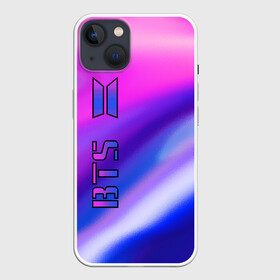 Чехол для iPhone 13 с принтом BTS Gradient ,  |  | boys | bts | music | pop | rm | бабочка | бойбенд | бтс | волны | гламур | градиент | группа | девочкам | девушкам | корея | красочный | крылья | лого | мальчики | молодежные | музыка | музыкальные | неоновый | парни