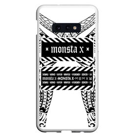 Чехол для Samsung S10E с принтом Monsta X , Силикон | Область печати: задняя сторона чехла, без боковых панелей | Тематика изображения на принте: dramarama | edm | hyungwon | idol | im | j pop | jooheon | k pop | kihyun | kpop | minhyuk | mv | shownu | the code | wonho | вонхо | монста х | хип хоп