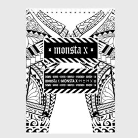 Скетчбук с принтом Monsta X , 100% бумага
 | 48 листов, плотность листов — 100 г/м2, плотность картонной обложки — 250 г/м2. Листы скреплены сверху удобной пружинной спиралью | dramarama | edm | hyungwon | idol | im | j pop | jooheon | k pop | kihyun | kpop | minhyuk | mv | shownu | the code | wonho | вонхо | монста х | хип хоп