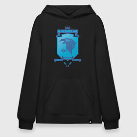 Худи SuperOversize хлопок с принтом Ravenclaw , 70% хлопок, 30% полиэстер, мягкий начес внутри | карман-кенгуру, эластичная резинка на манжетах и по нижней кромке, двухслойный капюшон
 | harry potter | ravenclaw | vdzabma | гарри поттер | когтевран | равенкло | рэйвенкло