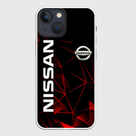 Чехол для iPhone 13 mini с принтом NISSAN ,  |  | nissan | авто | автомобиль | логотип | марка | машина | надпись | нисан | текстура