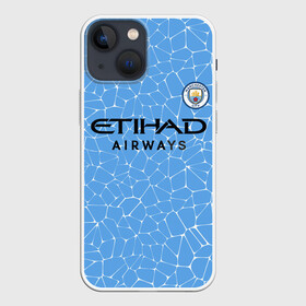 Чехол для iPhone 13 mini с принтом Мансити Домашняя форма 20 21 ,  |  | manchester | manchester city | mancity | мансити | манчестер | манчестер сити | манчестер сити домашняя форма | манчестер сити домашняя форма 20 21 | манчестер сити форма | манчестер сити форма 20 21