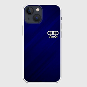 Чехол для iPhone 13 mini с принтом AUDI ,  |  | audi | авто | автомобиль | ауди | логотип | марка | машина | надпись | текстура