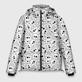 Мужская зимняя куртка 3D с принтом Черепа черно-белые , верх — 100% полиэстер; подкладка — 100% полиэстер; утеплитель — 100% полиэстер | длина ниже бедра, свободный силуэт Оверсайз. Есть воротник-стойка, отстегивающийся капюшон и ветрозащитная планка. 

Боковые карманы с листочкой на кнопках и внутренний карман на молнии. | boys | death | halloween | pattern | phantom | skull | глаза | готика | готический | зомби | кладбище | кости | мальчикам | монстры | мумия | паттерн | пацанские | привидение | призрак | скелет | страшные | татуировка