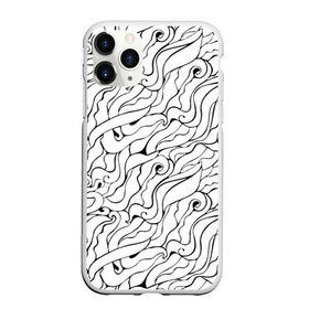 Чехол для iPhone 11 Pro Max матовый с принтом Черно-белые узоры , Силикон |  | abstract | art | pattern | абстракционизм | абстракция | аниме | арт | брызги | волны | восточный | граффити | змеи | инь янь | искусство | кружево | линии | море | паттерн | текстура | тучи | узор | хавитки | черви