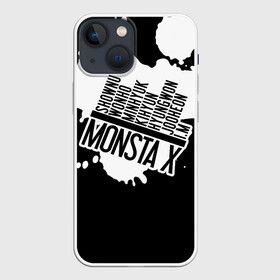 Чехол для iPhone 13 mini с принтом Monsta X ,  |  | dramarama | edm | hyungwon | idol | im | j pop | jooheon | k pop | kihyun | kpop | minhyuk | mv | shownu | the code | wonho | вонхо | монста х | хип хоп