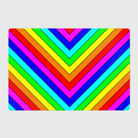 Магнитный плакат 3Х2 с принтом Rainbow Stripes , Полимерный материал с магнитным слоем | 6 деталей размером 9*9 см | geometry | gradient | neon | геометрические | градиент | детям | кислота | кислотный | конус | красочный | линии | неоновые | пирамида | полоска | полосы | радуга | радужный | разноцветные | сочный | треугольники