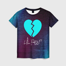 Женская футболка 3D с принтом LIL PEEP / ЛИЛ ПИП , 100% полиэфир ( синтетическое хлопкоподобное полотно) | прямой крой, круглый вырез горловины, длина до линии бедер | beautiful | daddy | heart | life | lil | lilpeep | music | peep | rap | rapper | rip | tattoo | лил | лилпип | литл | лого | музыка | папочка | пип | рип | рожица | рэп | рэпер | рэперы | сердечко | сердце | символ | тату | татуировки
