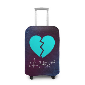 Чехол для чемодана 3D с принтом LIL PEEP / ЛИЛ ПИП , 86% полиэфир, 14% спандекс | двустороннее нанесение принта, прорези для ручек и колес | beautiful | daddy | heart | life | lil | lilpeep | music | peep | rap | rapper | rip | tattoo | лил | лилпип | литл | лого | музыка | папочка | пип | рип | рожица | рэп | рэпер | рэперы | сердечко | сердце | символ | тату | татуировки
