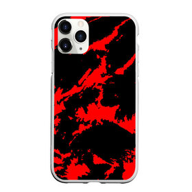 Чехол для iPhone 11 Pro Max матовый с принтом Красный на черном , Силикон |  | Тематика изображения на принте: abstract | black | demon | halloween | pattern | red | абстрактные | алые | брызги | демон | камуфляж | краска | краски | кровавый | кровь | лава | мазки | маскировка | милитари | огонь | паттерн | пламя | пятна | пятнистый