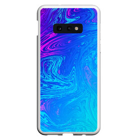 Чехол для Samsung S10E с принтом BACKGROUND IN NEON , Силикон | Область печати: задняя сторона чехла, без боковых панелей | abstraction | geometry | neon | optic | optical | pattern | visual | абстракция | геометрия | линии | неон | оптический узор | психоделика | текстуры | узор