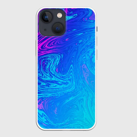 Чехол для iPhone 13 mini с принтом BACKGROUND IN NEON ,  |  | abstraction | geometry | neon | optic | optical | pattern | visual | абстракция | геометрия | линии | неон | оптический узор | психоделика | текстуры | узор