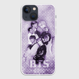 Чехол для iPhone 13 mini с принтом BTS ,  |  | bts | jungkook | rm | бойбенд | бтс | ви | джей хоуп | джонгук | сюга | чимин | чин