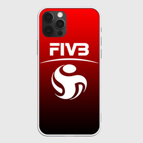 Чехол для iPhone 12 Pro Max с принтом FIVB ВОЛЕЙБОЛ , Силикон |  | fivb | voleybal | volleyball | волебол | волейбол | волейбола | волейболист | волейболистка | воллейбол | международная | федерация | фивб