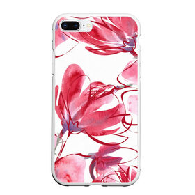 Чехол для iPhone 7Plus/8 Plus матовый с принтом Красный цвток , Силикон | Область печати: задняя сторона чехла, без боковых панелей | многоцветов | одни | цветы | цветыастана | цветывкорзине | цветывкоробках | цветывкоробке | цветыдлялюбимой | цветыдня | цветыдоставка | цветыжизни | цветыизбумаги | цветылюбимым | цветымаме