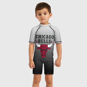 Детский купальный костюм 3D с принтом JORDAN   CHICAGO BULLS , Полиэстер 85%, Спандекс 15% | застежка на молнии на спине | basketball | jordan | michael | michael jordan | баскетбол | джордан | майкл | стиль