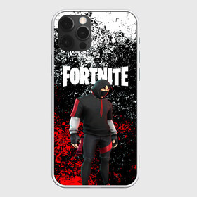 Чехол для iPhone 12 Pro Max с принтом IKONIK FORTNITE , Силикон |  | Тематика изображения на принте: 2019 | battle royale | chapter 2 | epic games | fortnite | game | season x | zombie | зомби | фортнайт