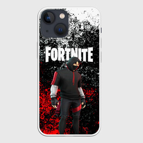 Чехол для iPhone 13 mini с принтом IKONIK FORTNITE ,  |  | 2019 | battle royale | chapter 2 | epic games | fortnite | game | season x | zombie | зомби | фортнайт