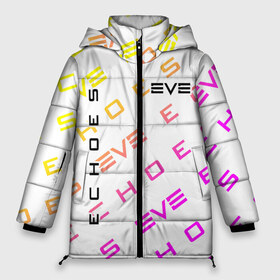 Женская зимняя куртка 3D с принтом EVE ECHOES ИВ ЭХО , верх — 100% полиэстер; подкладка — 100% полиэстер; утеплитель — 100% полиэстер | длина ниже бедра, силуэт Оверсайз. Есть воротник-стойка, отстегивающийся капюшон и ветрозащитная планка. 

Боковые карманы с листочкой на кнопках и внутренний карман на молнии | echo | echoes | eve | game | games | logo | online | space | ев онлайн | ев эхо | еве | ив онлайн | ив эхо | игра | игры | космос | лого | логотип | логотипы | онлайн | символ | символы | эхо | эхос