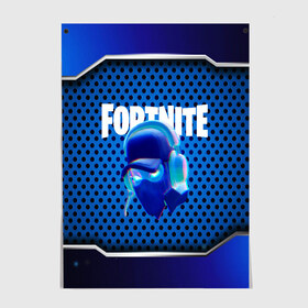 Постер с принтом FORTNITE NINJA , 100% бумага
 | бумага, плотность 150 мг. Матовая, но за счет высокого коэффициента гладкости имеет небольшой блеск и дает на свету блики, но в отличии от глянцевой бумаги не покрыта лаком | 2019 | battle royale | chapter 2 | epic games | fortnite | game | season x | zombie | зомби | фортнайт