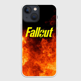 Чехол для iPhone 13 mini с принтом FALLOUT   ФЭЛЛАУТ ,  |  | bethesda | bethesda game studios | fallout | fallout 4 | game | vault   tec | vault boy | игры | постапокалипсис | убежище 101