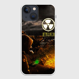 Чехол для iPhone 13 mini с принтом Stalker 2 ,  |  | call of pripyat | chernobyl | clear sky | game | gamer | pripyat | s.t.a.l.k.e.r. | shadow of chernobyl | stalker | stalker 2 | зона отчуждения | припять | радиация | с.т.а.л.к.е.р. | сталкер | сталкер 2 | сталкер лого | ча