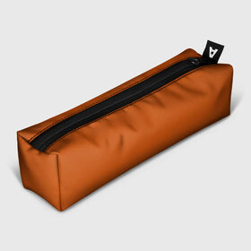 Пенал 3D с принтом Радуга v6 - оранжевый , 100% полиэстер | плотная ткань, застежка на молнии | без дизайна | без картинки | одноцветные | оранжевый