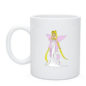 Кружка с принтом Sailor Moon/Серенити , керамика | объем — 330 мл, диаметр — 80 мм. Принт наносится на бока кружки, можно сделать два разных изображения | Тематика изображения на принте: bunny | luna | princess | serenity | stars | usagi | wings | ангел | волосы | девушка | детям | звездная | звезды | королева | корона | крылья | луна | любовь | малышка | марс | радуга | сейлор мун | токио | усаги цукино | школьные 