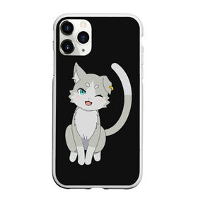 Чехол для iPhone 11 Pro Max матовый с принтом ReZero , Силикон |  | anime | cat | cats | glitch | japan | ram | re | rem | rezero | senpai | subaru | waifu | zero | анимация | аниме | вайфу | глитч | глич | кот | кошка | мультсериал | мультфильм | семпай | сенпай | сериал | япония