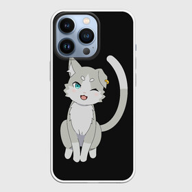 Чехол для iPhone 13 Pro с принтом Re:Zero ,  |  | anime | cat | cats | glitch | japan | ram | re | rem | rezero | senpai | subaru | waifu | zero | анимация | аниме | вайфу | глитч | глич | кот | кошка | мультсериал | мультфильм | семпай | сенпай | сериал | япония