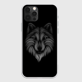 Чехол для iPhone 12 Pro Max с принтом wolf , Силикон |  | wolf | арт | волк | волки | волчара | животные | картинка | рисунок