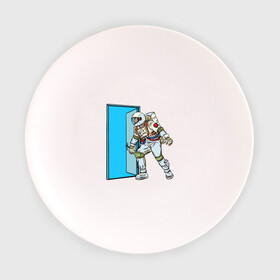 Тарелка с принтом Portal , фарфор | диаметр - 210 мм
диаметр для нанесения принта - 120 мм | astronaut | cosmonaut | cosmos | door | enter | portal | space | spacesuit | вход | дверь | космонавт | космос | портал | скафандр