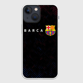 Чехол для iPhone 13 mini с принтом BARCELONA   БАРСЕЛОНА ,  |  | barca | barcelona | barsa | barselona | fcb | logo | messi | барса | барселона | знак | клуб | лого | логотип | логотипы | месси | символ | символы | футбол | футбольная | футбольный