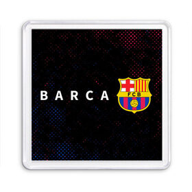 Магнит 55*55 с принтом BARCELONA / БАРСЕЛОНА , Пластик | Размер: 65*65 мм; Размер печати: 55*55 мм | barca | barcelona | barsa | barselona | fcb | logo | messi | барса | барселона | знак | клуб | лого | логотип | логотипы | месси | символ | символы | футбол | футбольная | футбольный