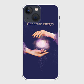 Чехол для iPhone 13 mini с принтом Генерация энергии ,  |  | волшебство | йога | магия | медитация | сила | эзотерика | энергия