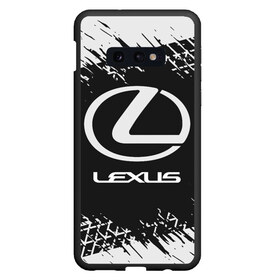 Чехол для Samsung S10E с принтом LEXUS ЛЕКСУС , Силикон | Область печати: задняя сторона чехла, без боковых панелей | auto | lexus | logo | moto | symbol | авто | автомобиль | гонки | лексус | лого | логотип | логотипы | марка | машина | мото | символ | символы