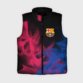 Женский жилет утепленный 3D с принтом BARCELONA  БАРСЕЛОНА ,  |  | barca | barcelona | barsa | barselona | fcb | logo | messi | барса | барселона | знак | клуб | лого | логотип | логотипы | месси | символ | символы | футбол | футбольная | футбольный