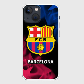 Чехол для iPhone 13 mini с принтом BARCELONA   БАРСЕЛОНА ,  |  | barca | barcelona | barsa | barselona | fcb | logo | messi | барса | барселона | знак | клуб | лого | логотип | логотипы | месси | символ | символы | футбол | футбольная | футбольный