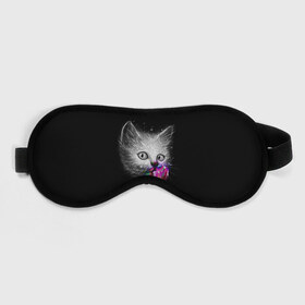 Маска для сна 3D с принтом Котейка с мороженным , внешний слой — 100% полиэфир, внутренний слой — 100% хлопок, между ними — поролон |  | арт | кот | котёнок | кошка | мороженное | рисунок | серая кошка | серый кот | серый котёнок | чёрный | яркие цвета