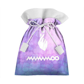 Подарочный 3D мешок с принтом Mamamoo , 100% полиэстер | Размер: 29*39 см | Тематика изображения на принте: cute | heat | k pop | korean | mamamoo | жест | кпоп | мамаму | милый | сердце